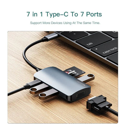 7-in-1 Type-C Hub – Multi Adapter | موزع تايب سي
