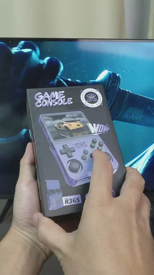 Retro Console R365 – Portable Fun | جهاز ألعاب محمول