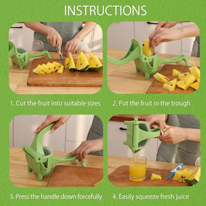 Manual Fruit Press – Fresh Juice | عصارة يدوية