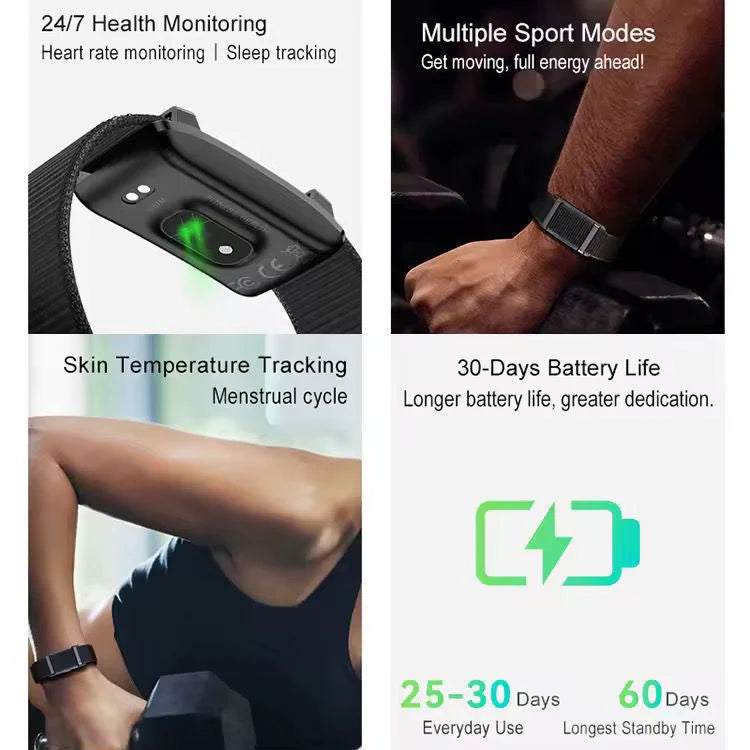 Fitness Tracker Band – Smart Bracelet | سوار ذكي للياقة