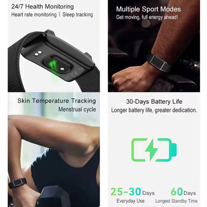 Fitness Tracker Band – Smart Bracelet | سوار ذكي للياقة