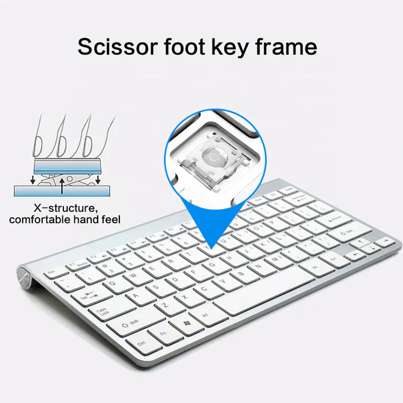 Wireless Keyboard Mouse – Slim Combo | كيبورد وماوس لاسلكي
